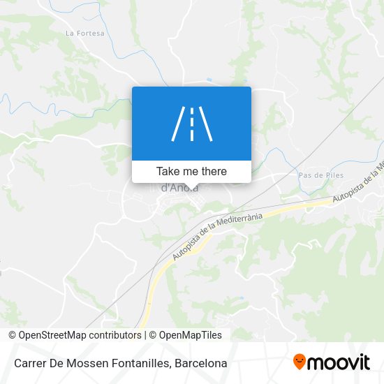 Carrer De Mossen Fontanilles map