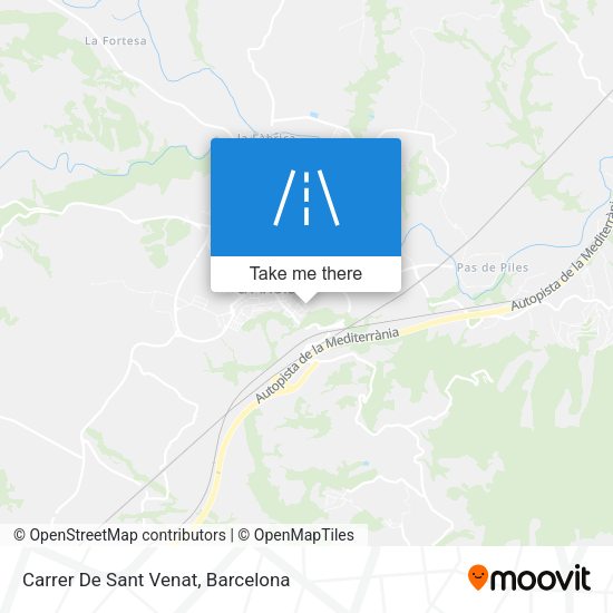 Carrer De Sant Venat map