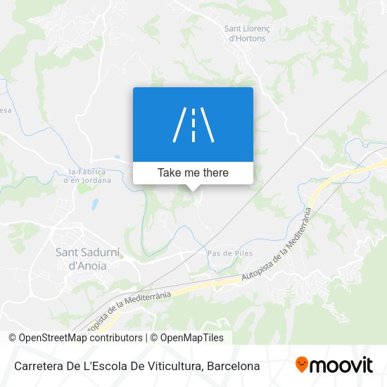 Carretera De L'Escola De Viticultura map