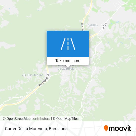 Carrer De La Moreneta map