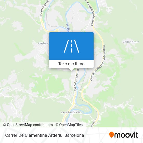 Carrer De Clamentina Arderiu map