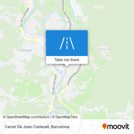 Carrer De Joan Cadavall map
