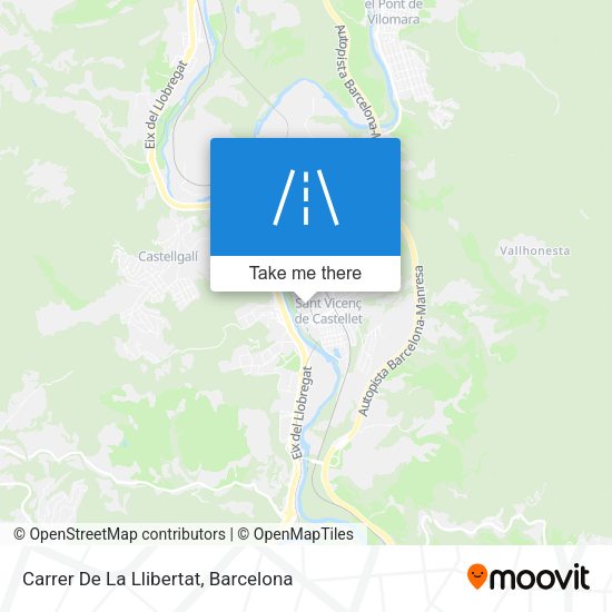 Carrer De La Llibertat map