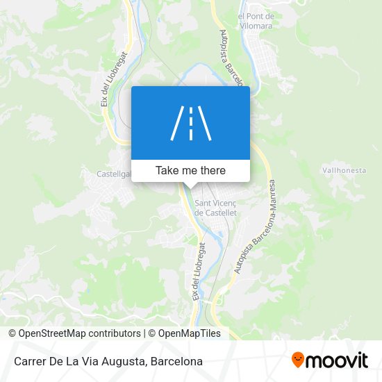 Carrer De La Via Augusta map