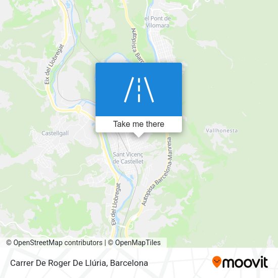 Carrer De Roger De Llúria map