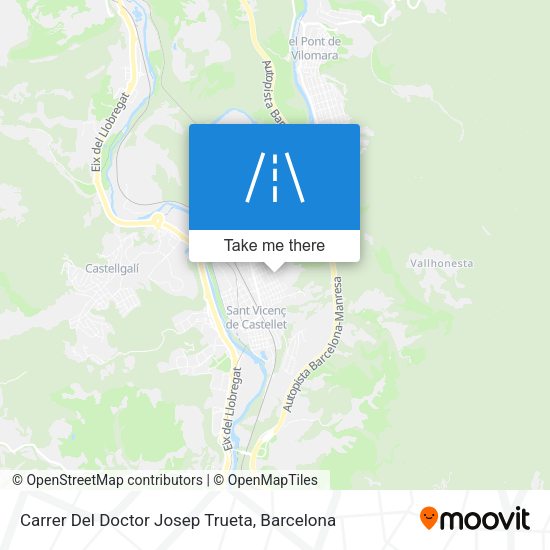 Carrer Del Doctor Josep Trueta map
