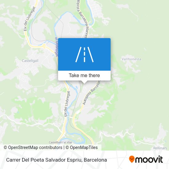 Carrer Del Poeta Salvador Espriu map