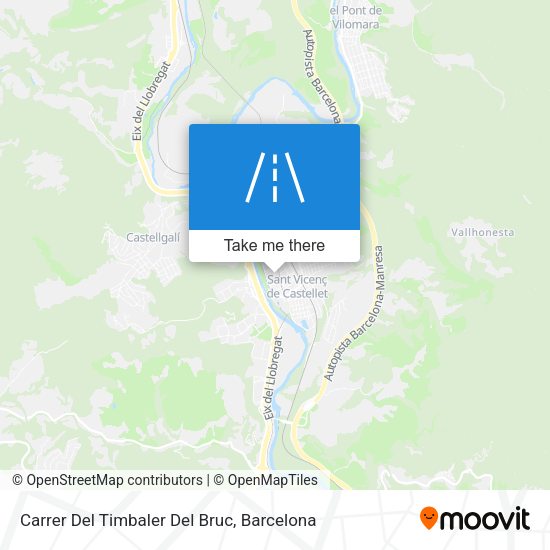 Carrer Del Timbaler Del Bruc map