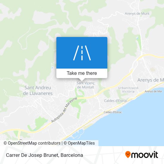 Carrer De Josep Brunet map