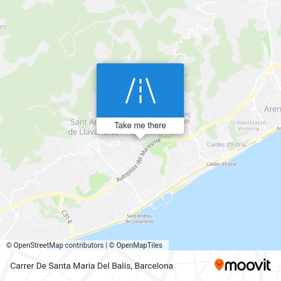 Carrer De Santa Maria Del Balís map