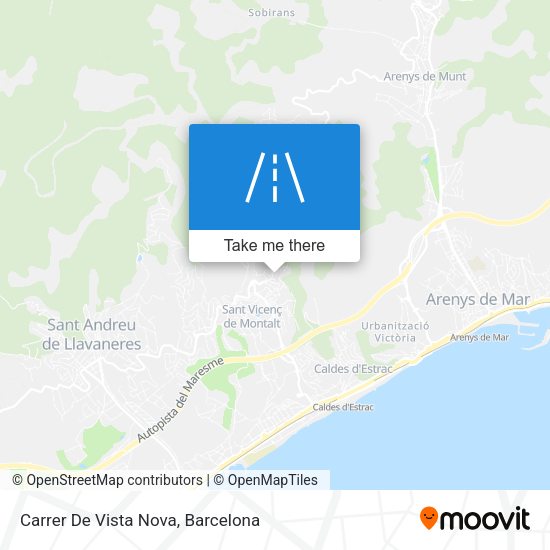 Carrer De Vista Nova map