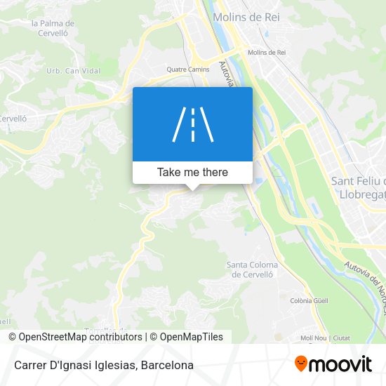 Carrer D'Ignasi Iglesias map