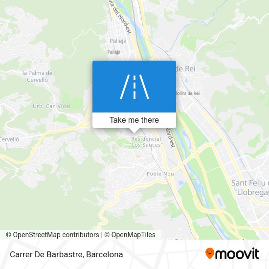 Carrer De Barbastre map