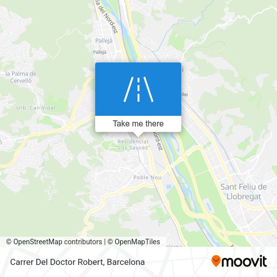 Carrer Del Doctor Robert map