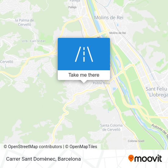 Carrer Sant Domènec map