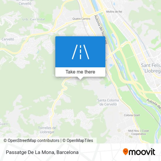 Passatge De La Mona map