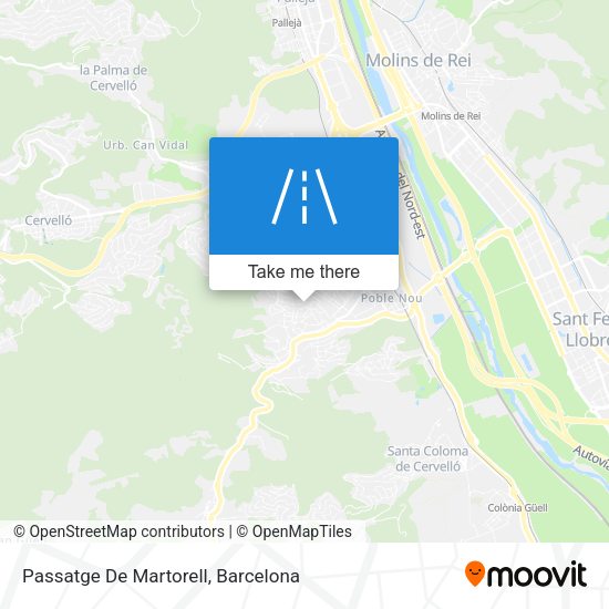 Passatge De Martorell map