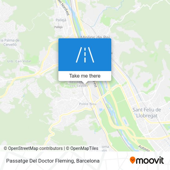 Passatge Del Doctor Fleming map