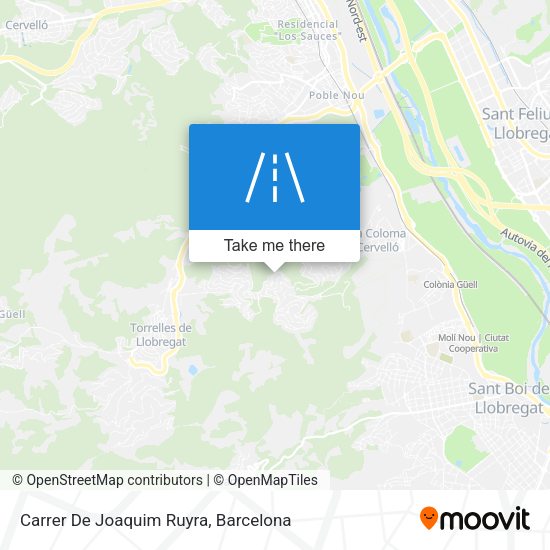 Carrer De Joaquim Ruyra map