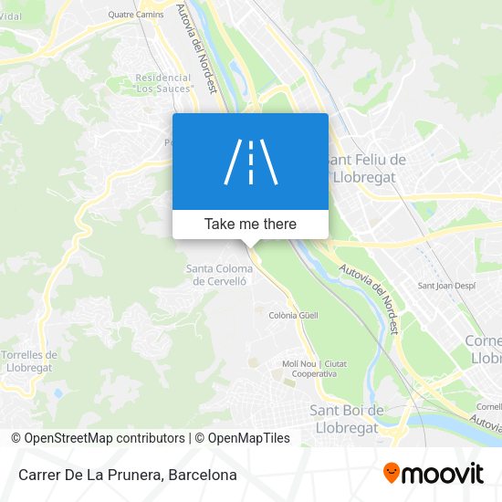 Carrer De La Prunera map