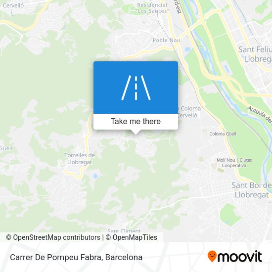 Carrer De Pompeu Fabra map
