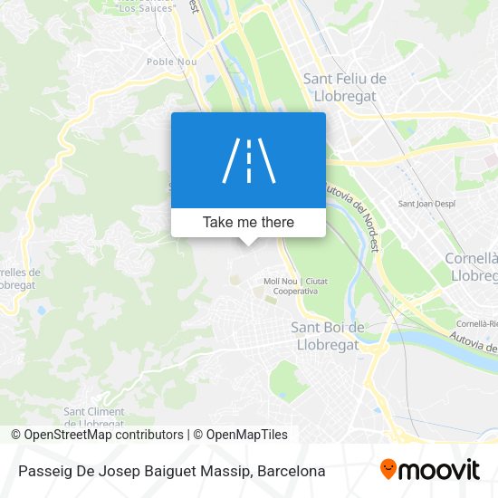 Passeig De Josep Baiguet Massip map