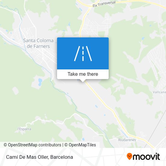 Camí De Mas Oller map