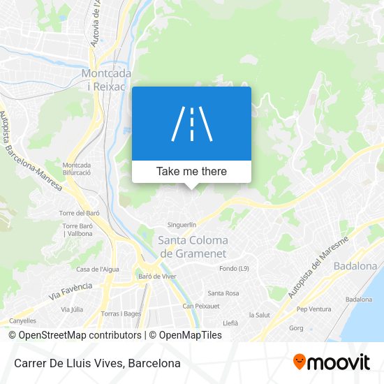 Carrer De Lluis Vives map