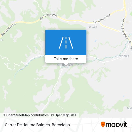 Carrer De Jaume Balmes map