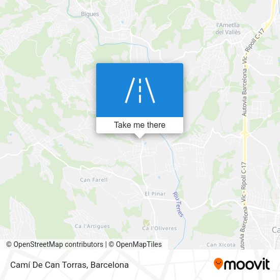 Camí De Can Torras map