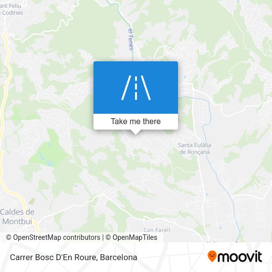 Carrer Bosc D'En Roure map