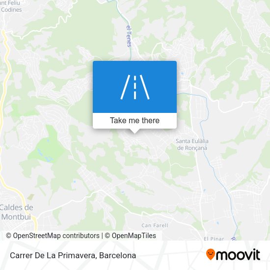 Carrer De La Primavera map
