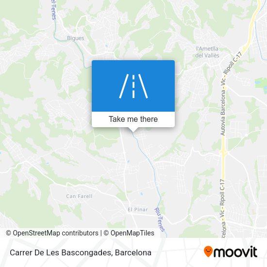Carrer De Les Bascongades map