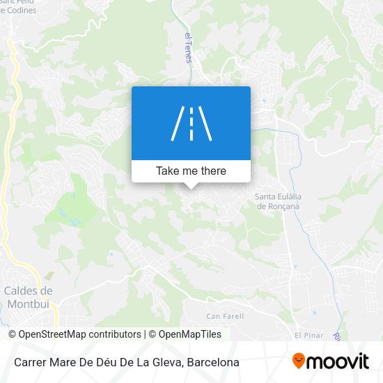 Carrer Mare De Déu De La Gleva map
