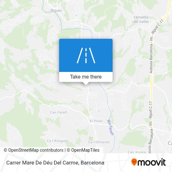 Carrer Mare De Déu Del Carme map