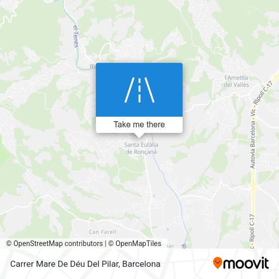 Carrer Mare De Déu Del Pilar map