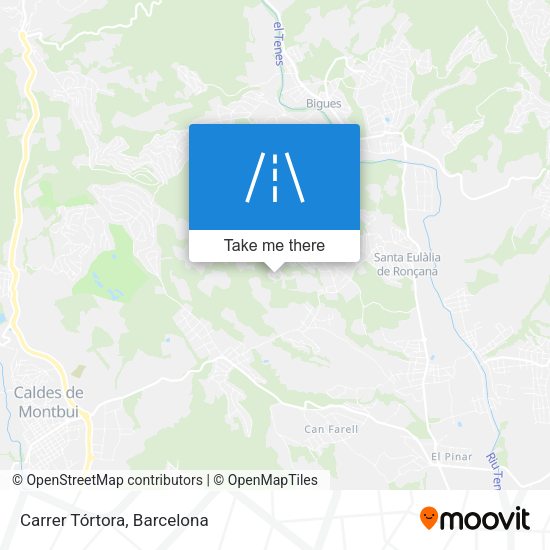 Carrer Tórtora map