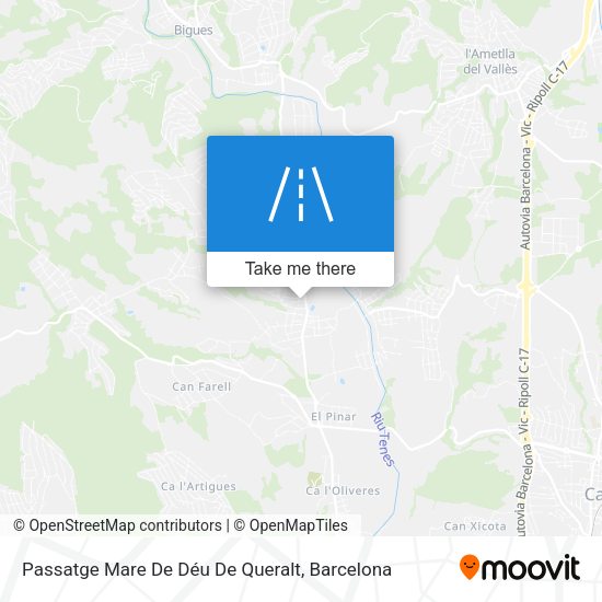 Passatge Mare De Déu De Queralt map