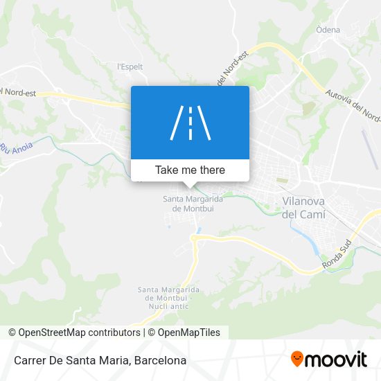 Carrer De Santa Maria map