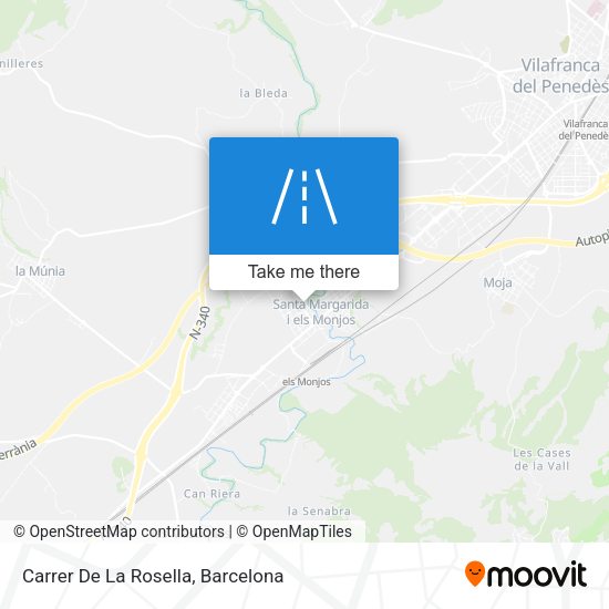 Carrer De La Rosella map
