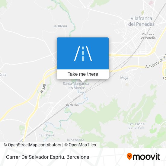 Carrer De Salvador Espriu map