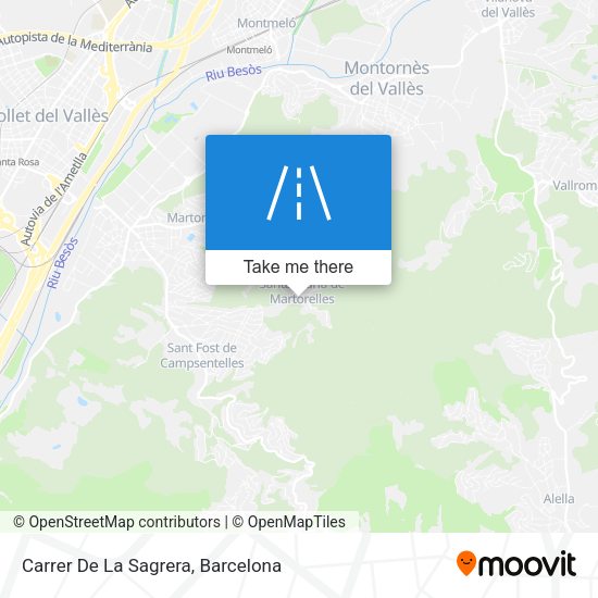 Carrer De La Sagrera map