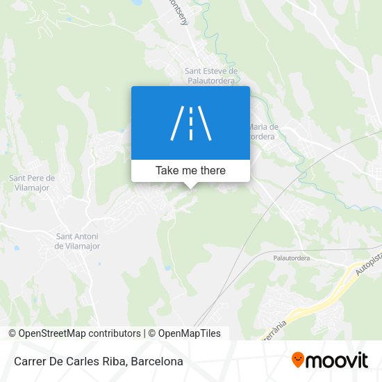 Carrer De Carles Riba map