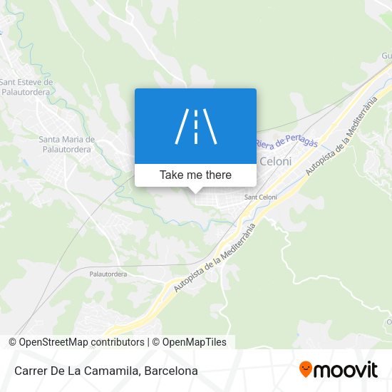 Carrer De La Camamila map