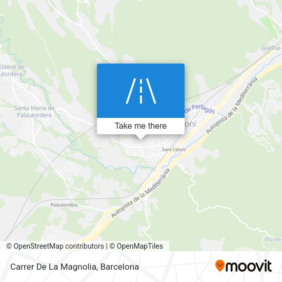 Carrer De La Magnolia map