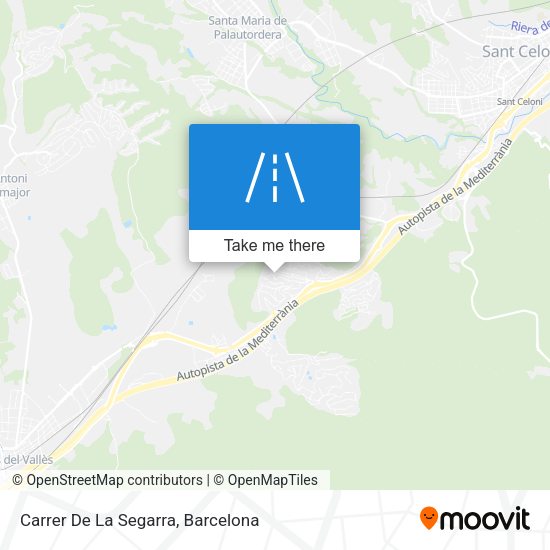 Carrer De La Segarra map