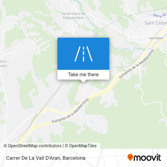 Carrer De La Vall D'Aran map
