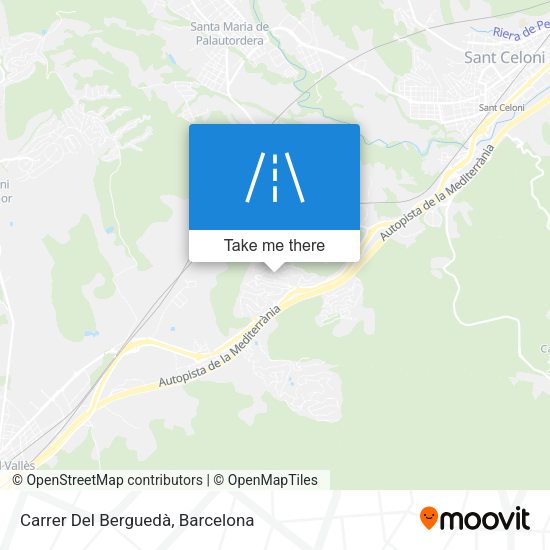 Carrer Del Berguedà map