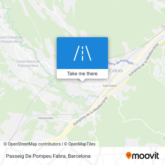 Passeig De Pompeu Fabra map