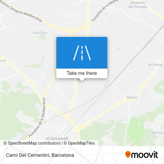 Camí Del Cementiri map
